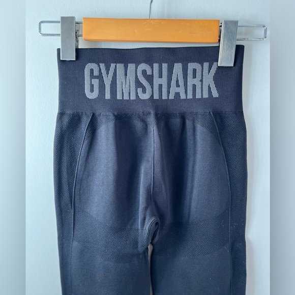 Gymshark Flex High Waisted Women’s Leggings Black Size XS - Picture 4 of 10